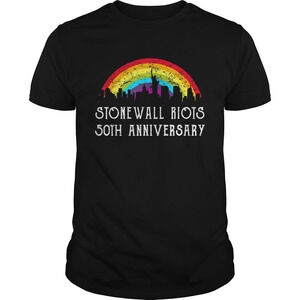 Lbgtq Rights Stonewall Riots 50Th Nyc Gay Pride Shirt